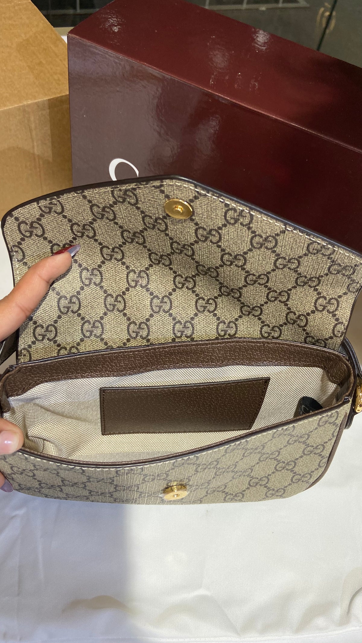 Signature monogram Crossbody Bag