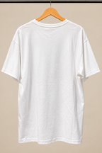 White Classic Crew Neck Logo T-Shirt