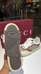 Signature Patterned Monogram Sneakers