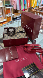 Classic Monogram Leather Belt