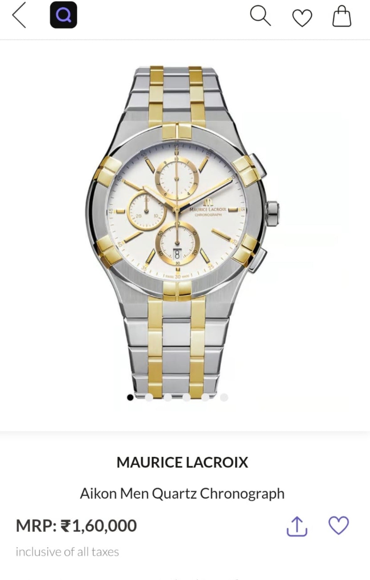 Aikon Men Quartz Chronograph