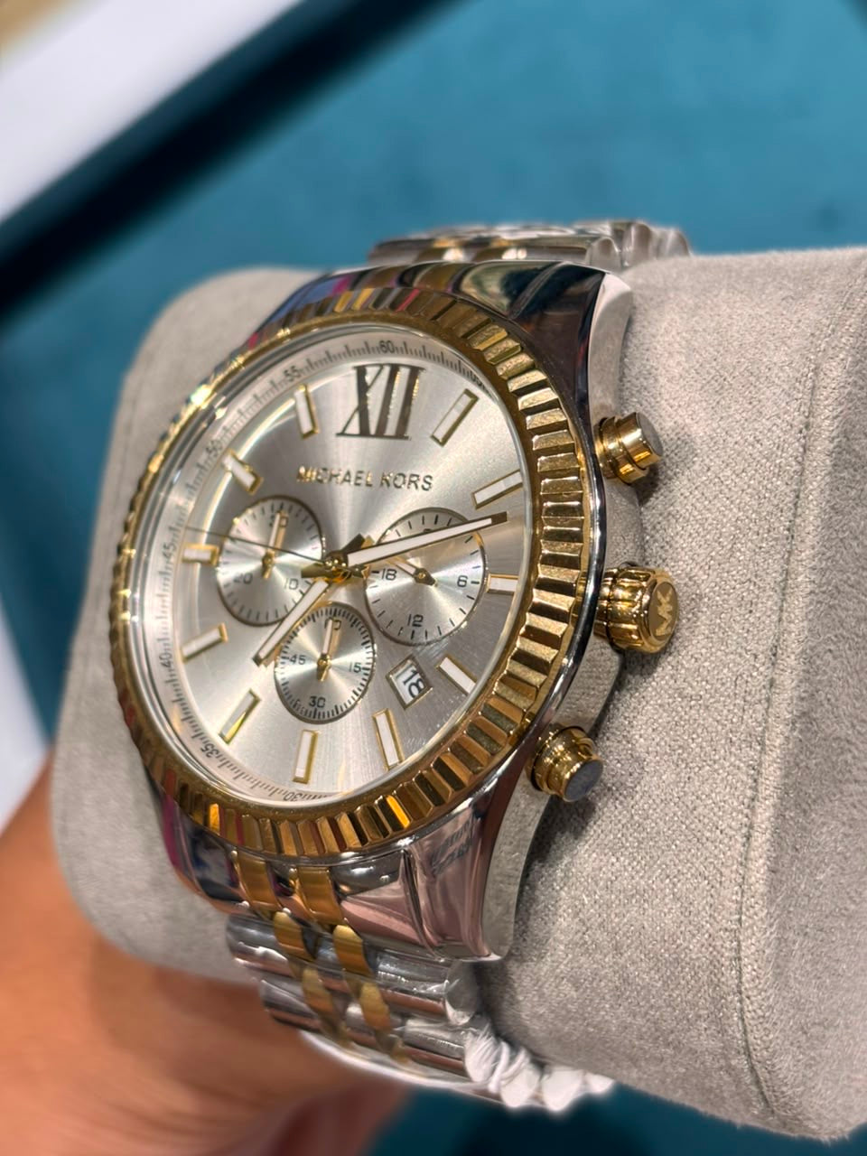 MICHAEL Michael Kors MK8344 Lexington Chronograph Watch for Men