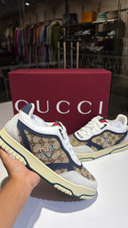 Signature snake Patterned Monogram Sneakers