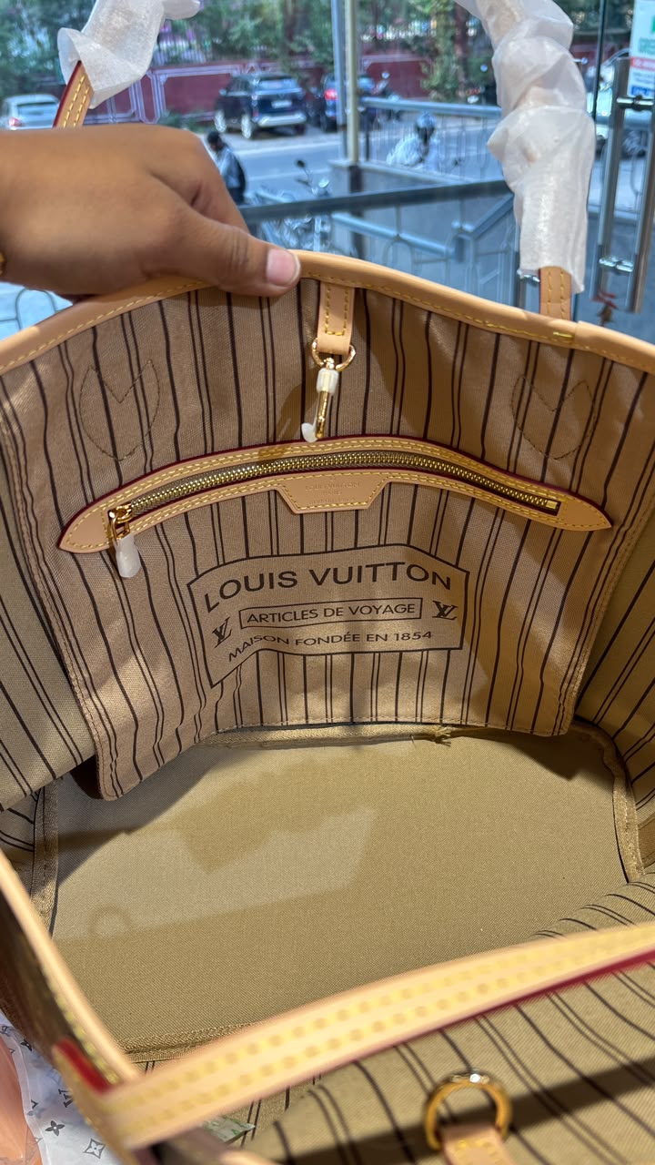 Everyday Monogram Shopper Tote with Removable Pouch