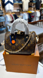 Monogram Top-Handle Mini Duffle Bag