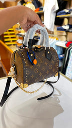 Monogram Top-Handle Mini Duffle Bag