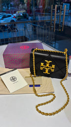 Quilted Geometric Top-Handle Bag