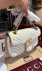 Iconic Quilted Medium Chain Bag