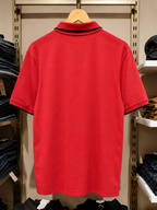 Rad Polo T-shirt With Navy Trim Collar