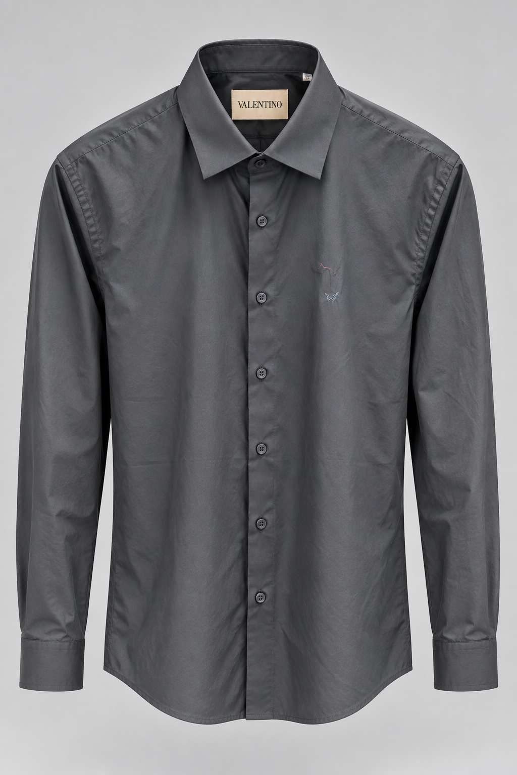 Charcoal Grey Classic Formal Shirt