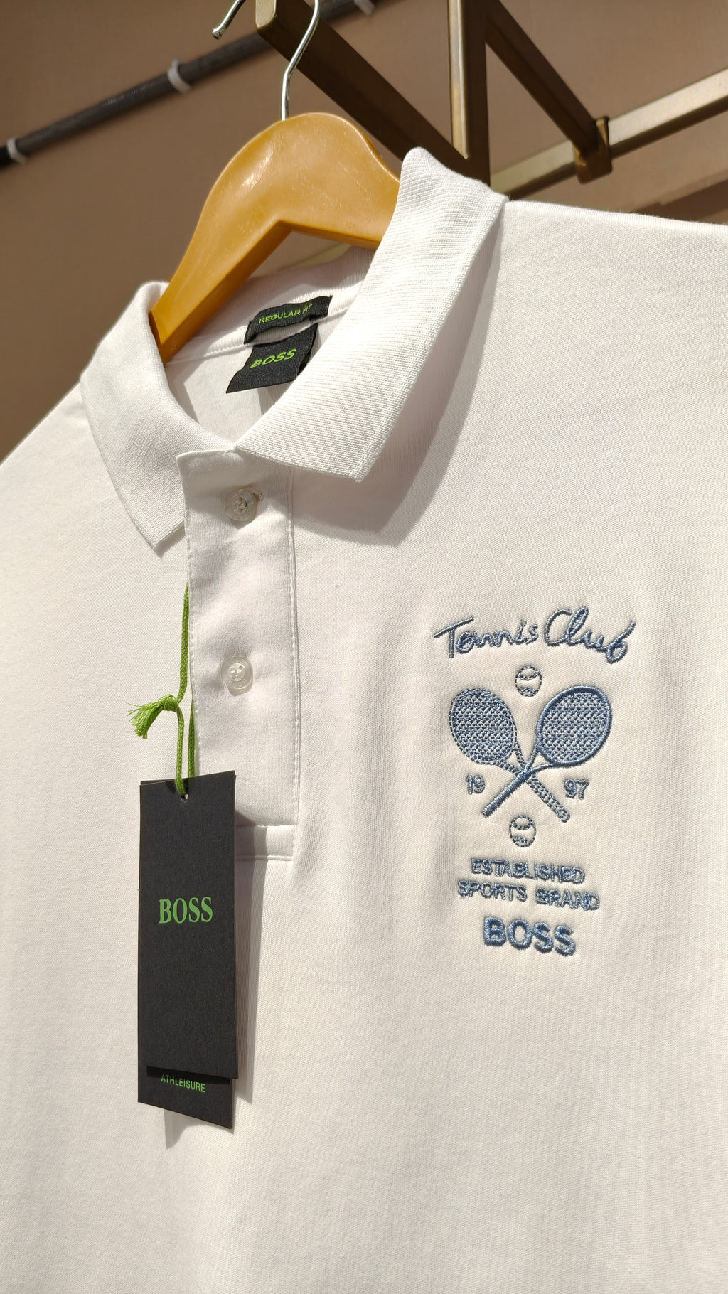 Classic White Essential Polo Tee