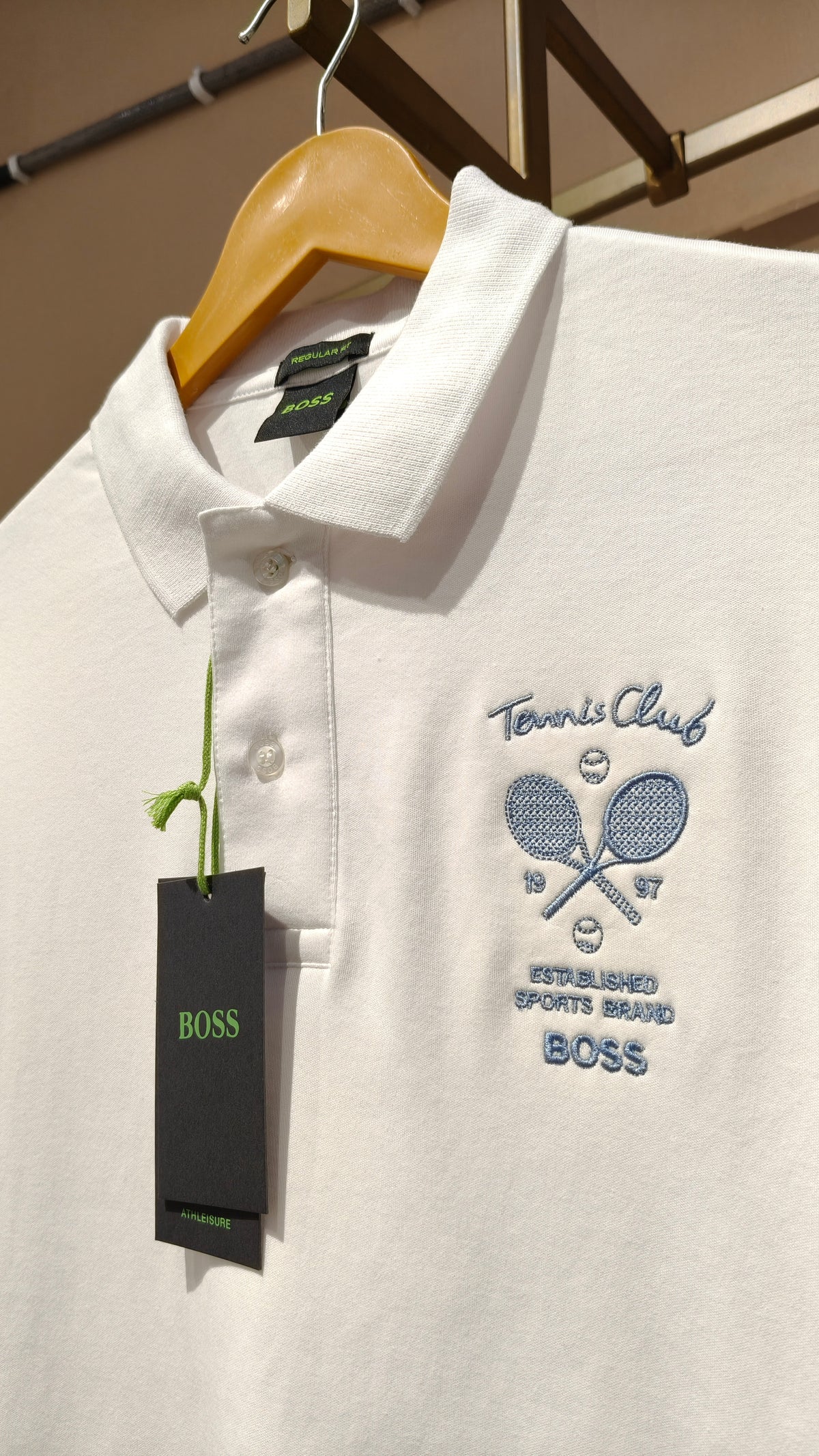 Classic White Essential Polo Tee