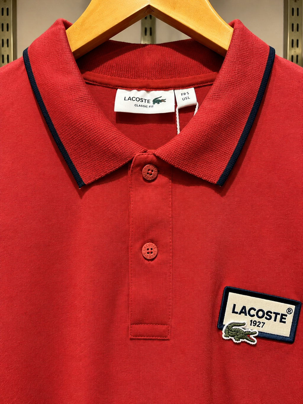 Rad Polo T-shirt With Navy Trim Collar