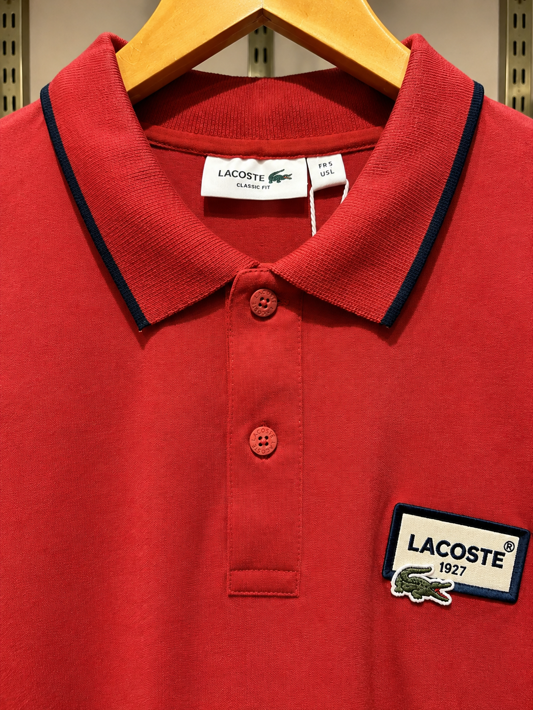 Rad Polo T-shirt With Navy Trim Collar