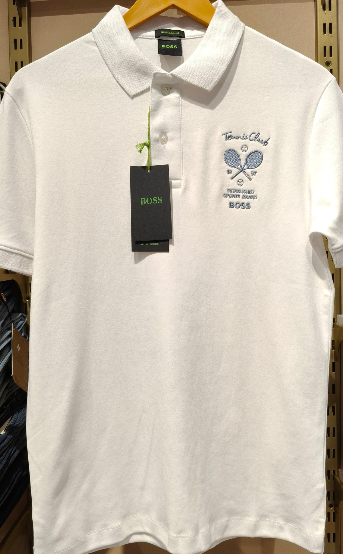 Classic White Essential Polo Tee