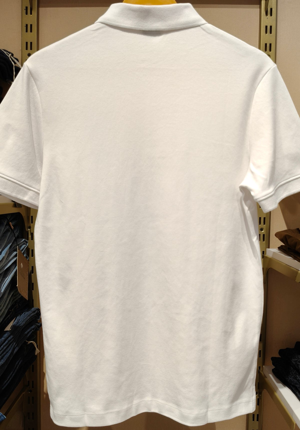 Classic White Essential Polo Tee