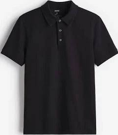 Black T-Shirt Polo